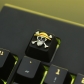 1pc Artisan Zinc-plated Alu-alloy Keycaps for Mechanical Keyboard R4 Overwatch DVA / Iron Man / One Piece / Captain America